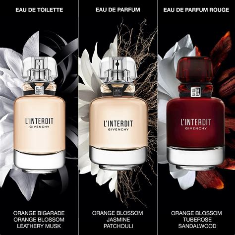 givenchy l'interdit composition